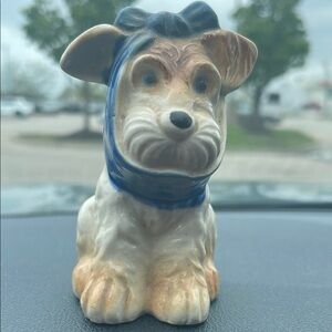 Vintage terrier figurine called Muggsy or the Toothache Dog